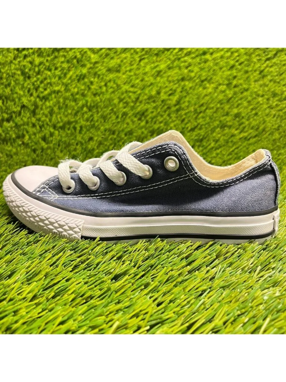 Converse Chuck Taylor All Star OX Low Boys Size 12C Blue Athletic Shoes Sneakers